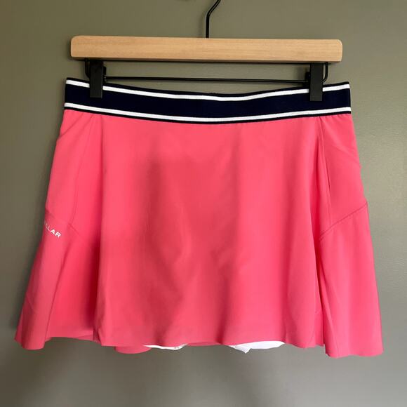NWT Peter Millar Gabriela‎ Swing Skort in Summer Glow Pink Sz Medium Golf Tennis - Picture 6 of 15